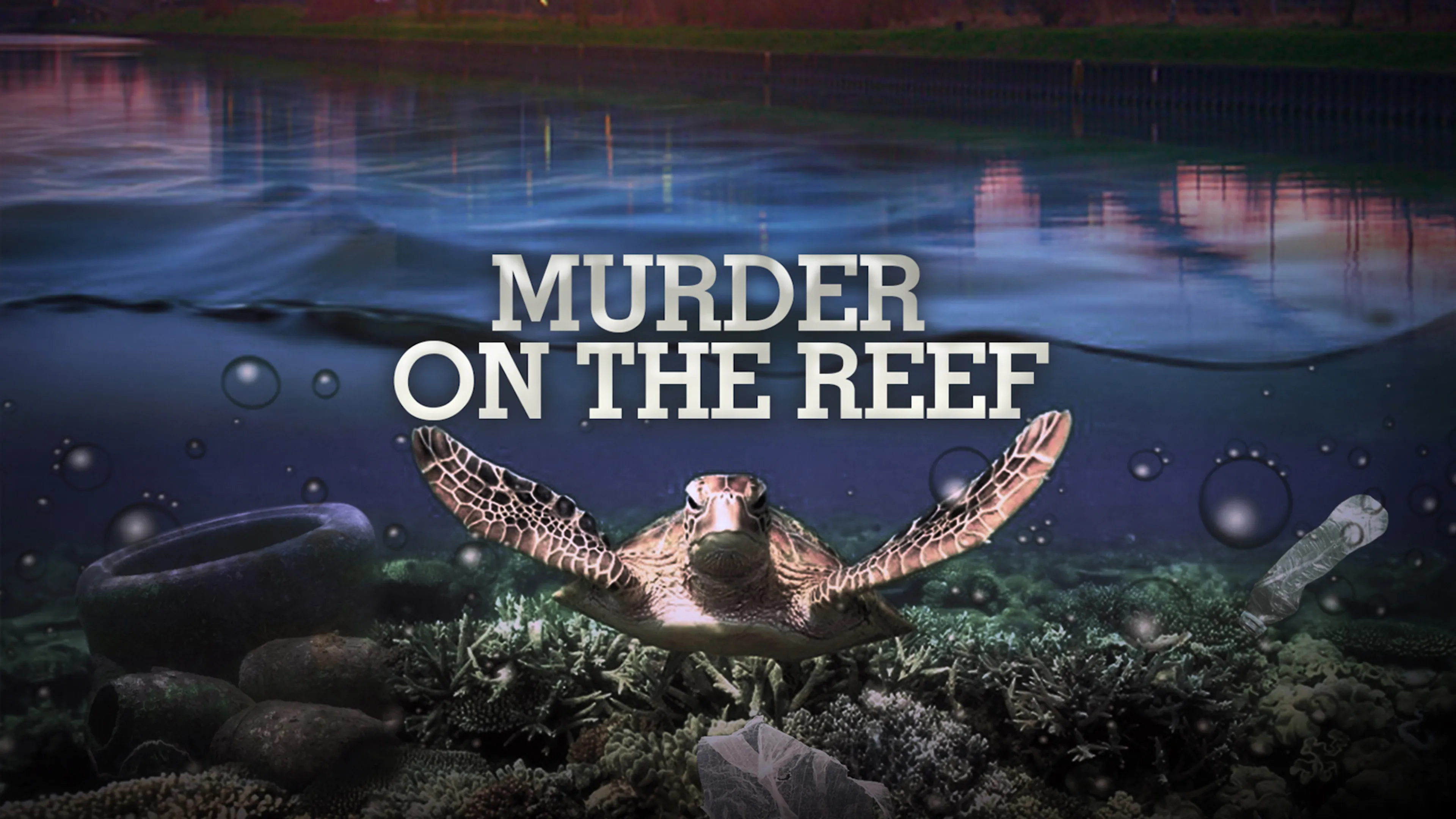 Murder on the Reef poster
